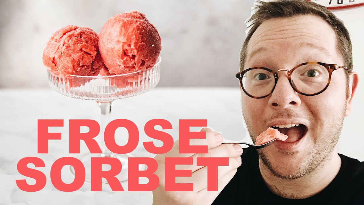 IM BACK! - Frose Sorbet - The Boy Who Bakes