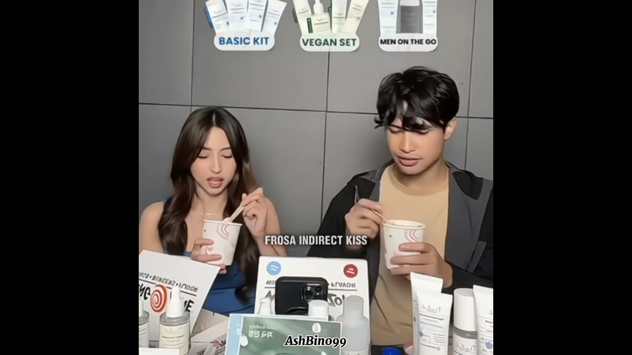 the indirect kiss bruhhhhh #frostsandoval #sarajoe #frosa #amnse #fyp #fypシ゚viral