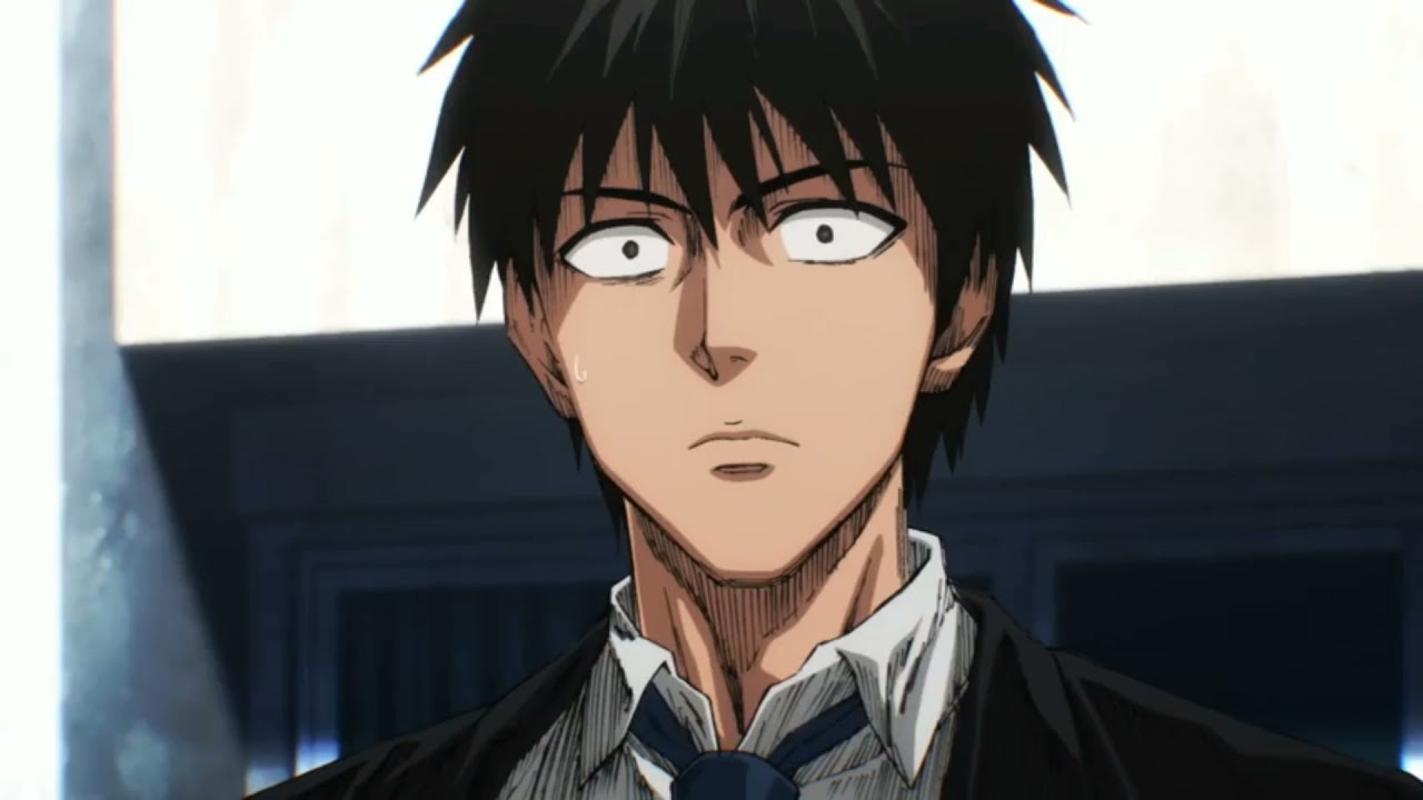 Saitama with hair (bcs he's handsome)