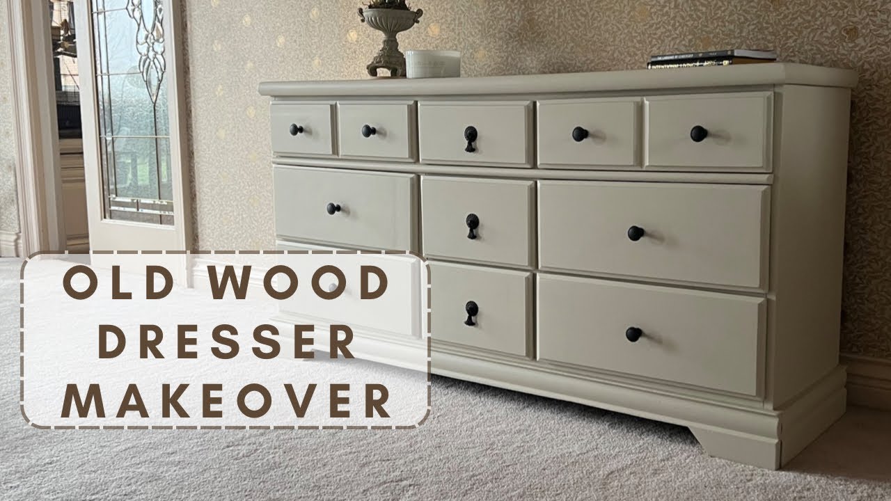 FLIPPING A FREE DRESSER: Trash to Treasure | Painted Furniture Flip | DIY Makeover