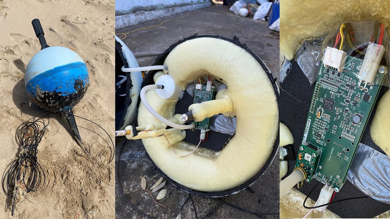 We Found a Mystery Ocean Buoy&hellip; and Opened It!