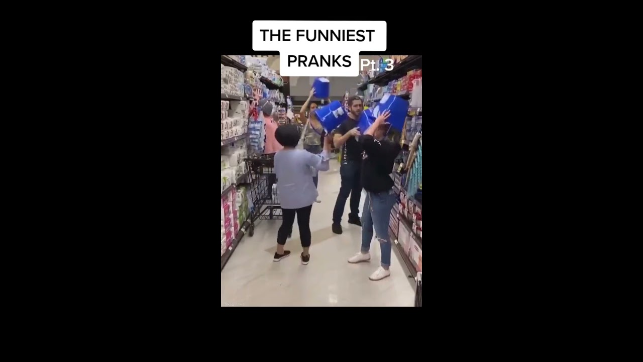FUNNY BUCKET ON HEAD PRANK | viral tiktok memes #shorts