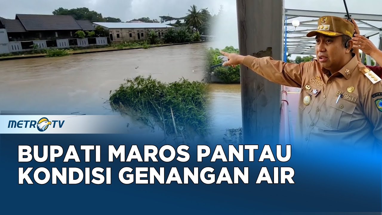 Banjir di Maros Meluas, Rendam Ribuan Pemukiman Penduduk