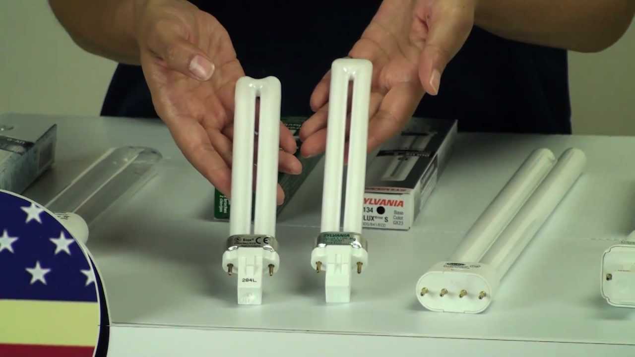 Differences between wattages and bases for Plug-in Fluorescent Bulb