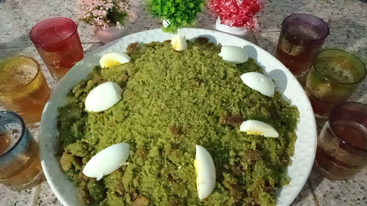 حرشة بالاعشاب (مرسيطة) صحية 100% 👌👌