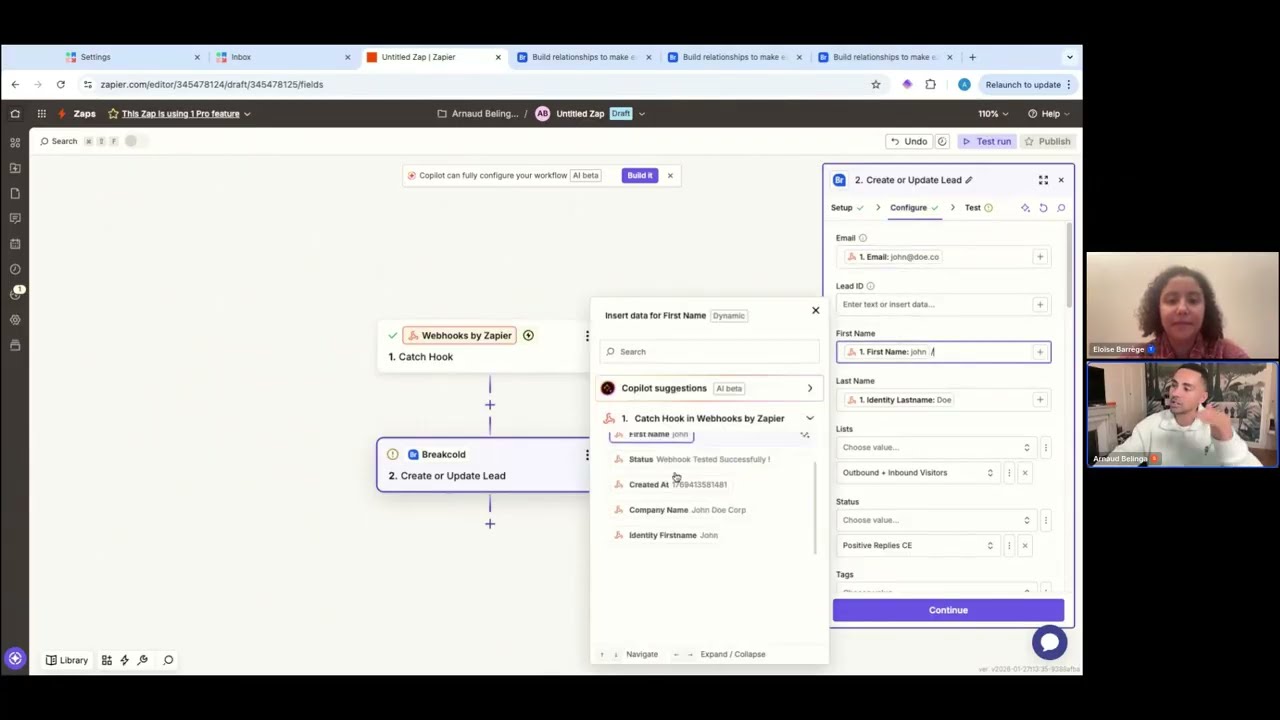 When to use a Sales CRM in Cold Outreach - La Growth Machine x Breakcold