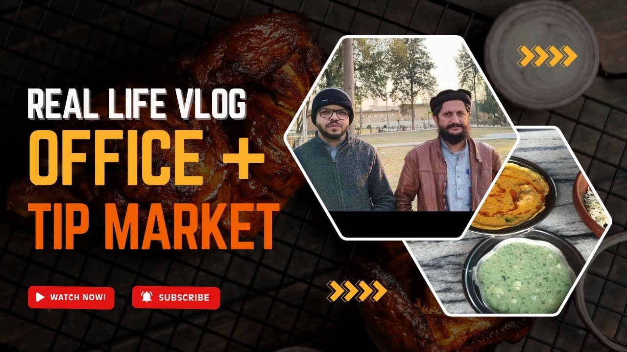 Weekend Chhutti Ke Bawajood Office | TIP Market Mein Khana | Family Time ❤️