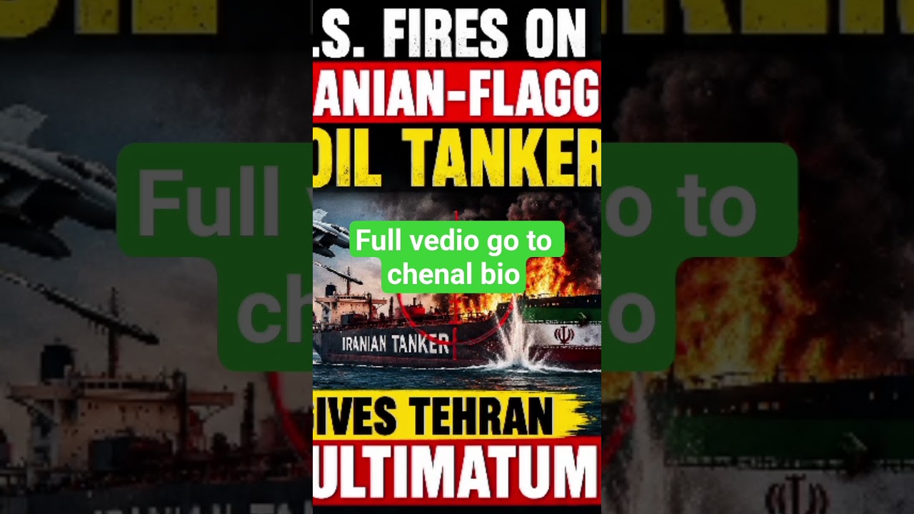 USA attack on Iran oil tanker today #usa