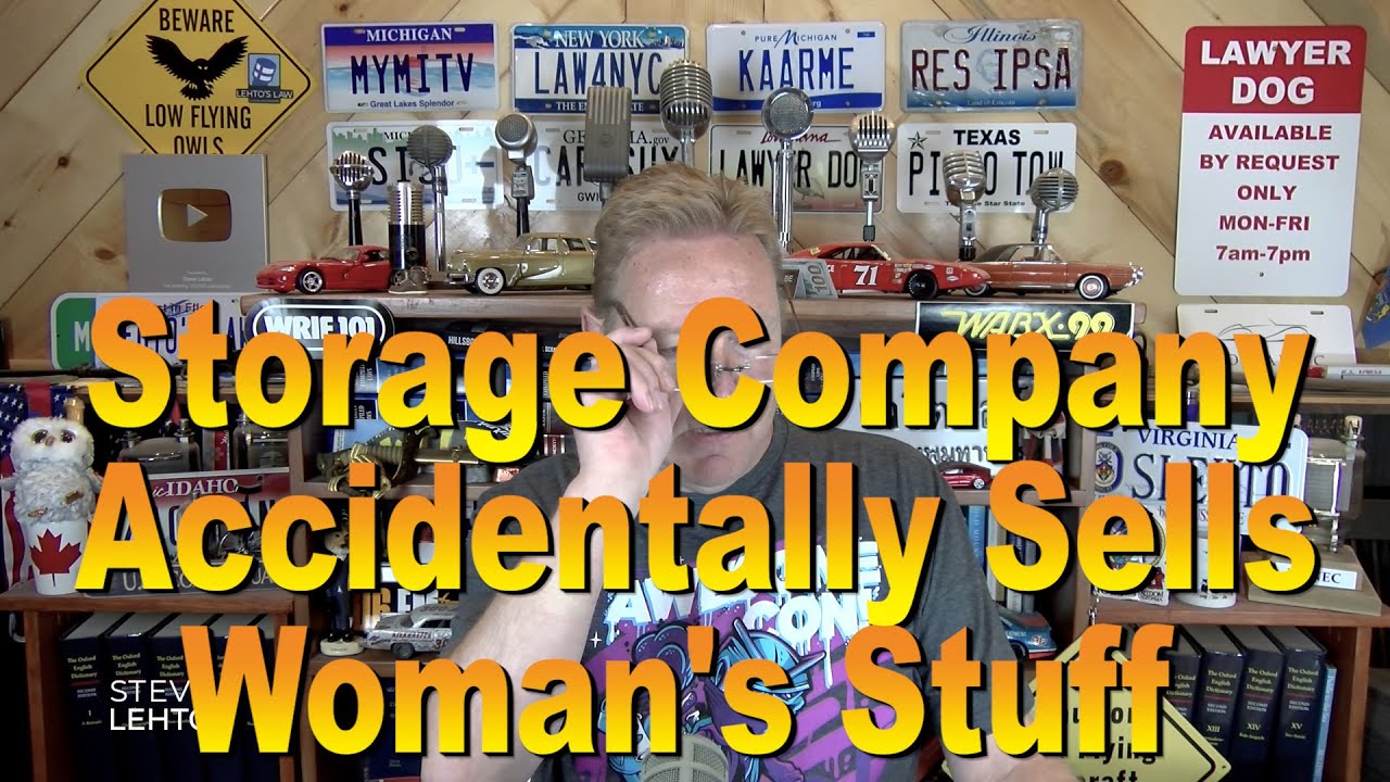 Storage Company Accidentally Sells Woman's Stuff