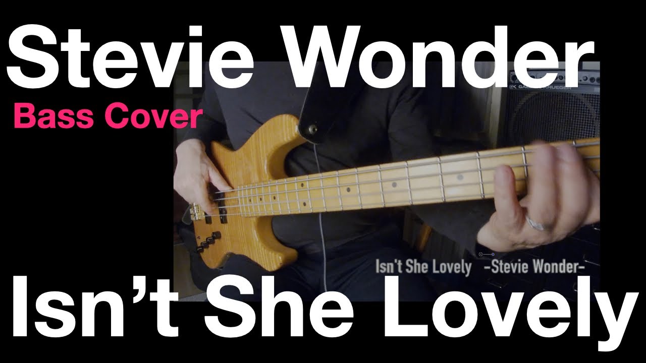 Stevie Wonder-Isn't She Lovely. Bass Cover(Tab)