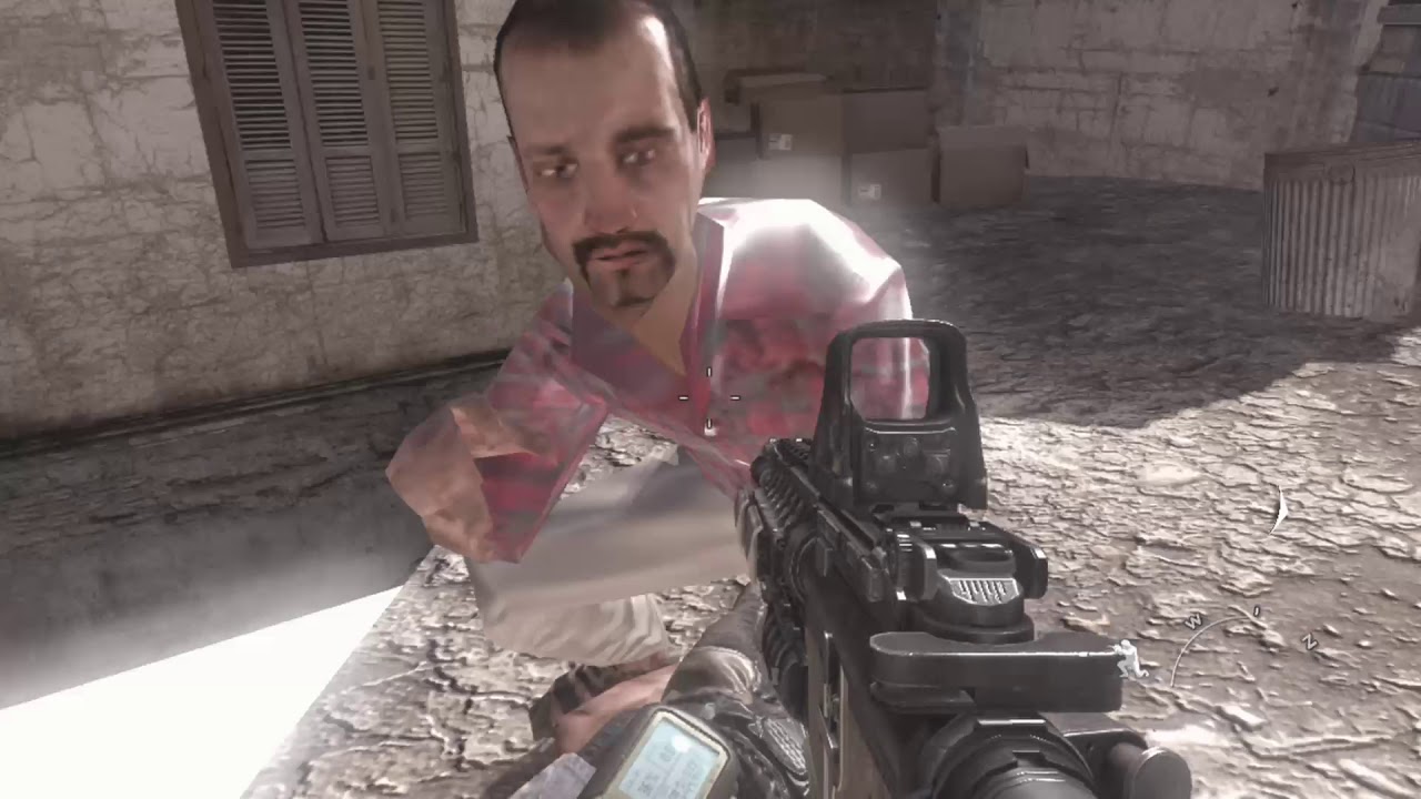 Call of Duty Modern Warfare 2 Team Player Out of map glitch