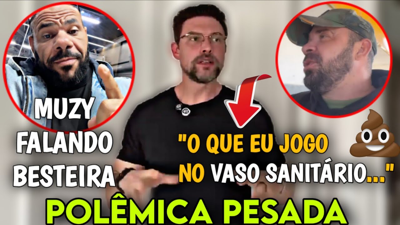 POL&Ecirc;MICA! ITINHO DESCE a LENHA no MUZY + JORLAN PAPO RETO + ESPECIALISTA NO SOF&Aacute; SOBRE DR PAULO MUZY
