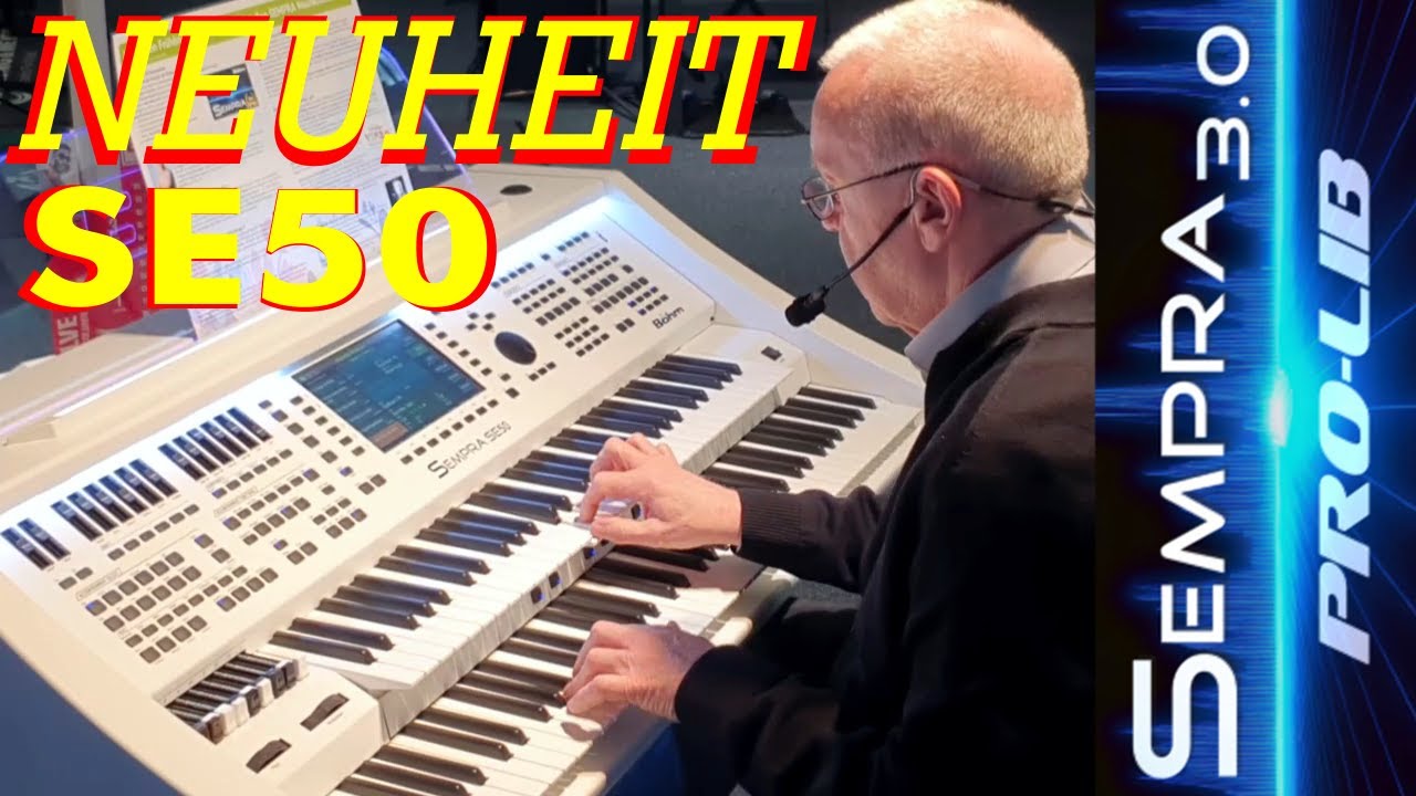 BÖHM SEMPRA SE50 💫Neuheit ✨ Ditmar Lampe im ORGEL-REISER Livestream 15.04.25