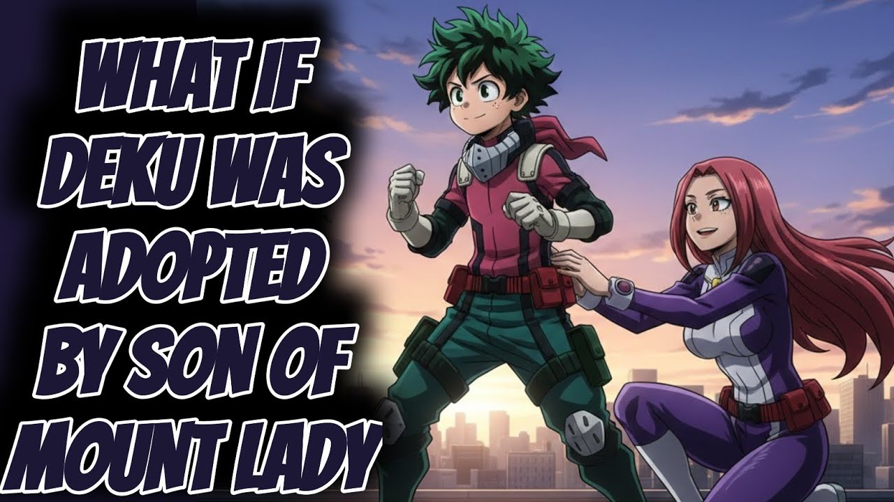 What if Deku was adopted by Son of Mount Lady