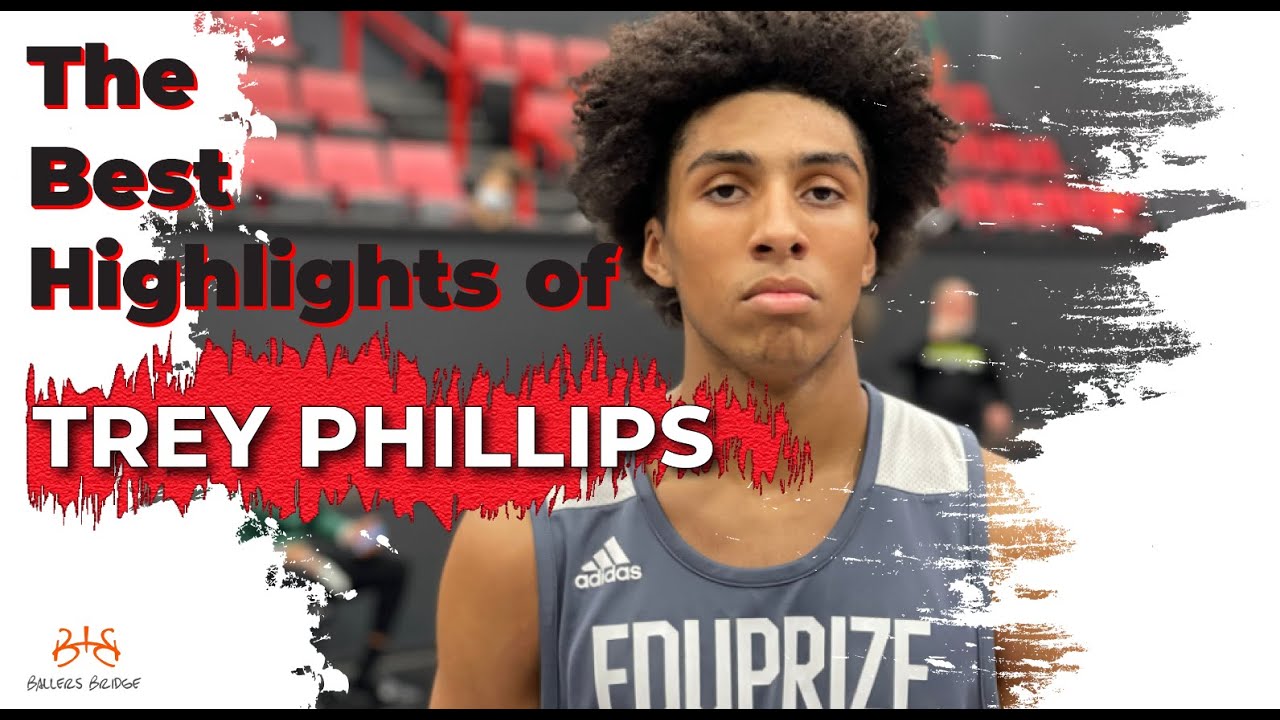 Must Watch THE BEST BASKETBALL PLAY HIGHLIGHTS OF TREY PHILLIPS [High School Basketball]