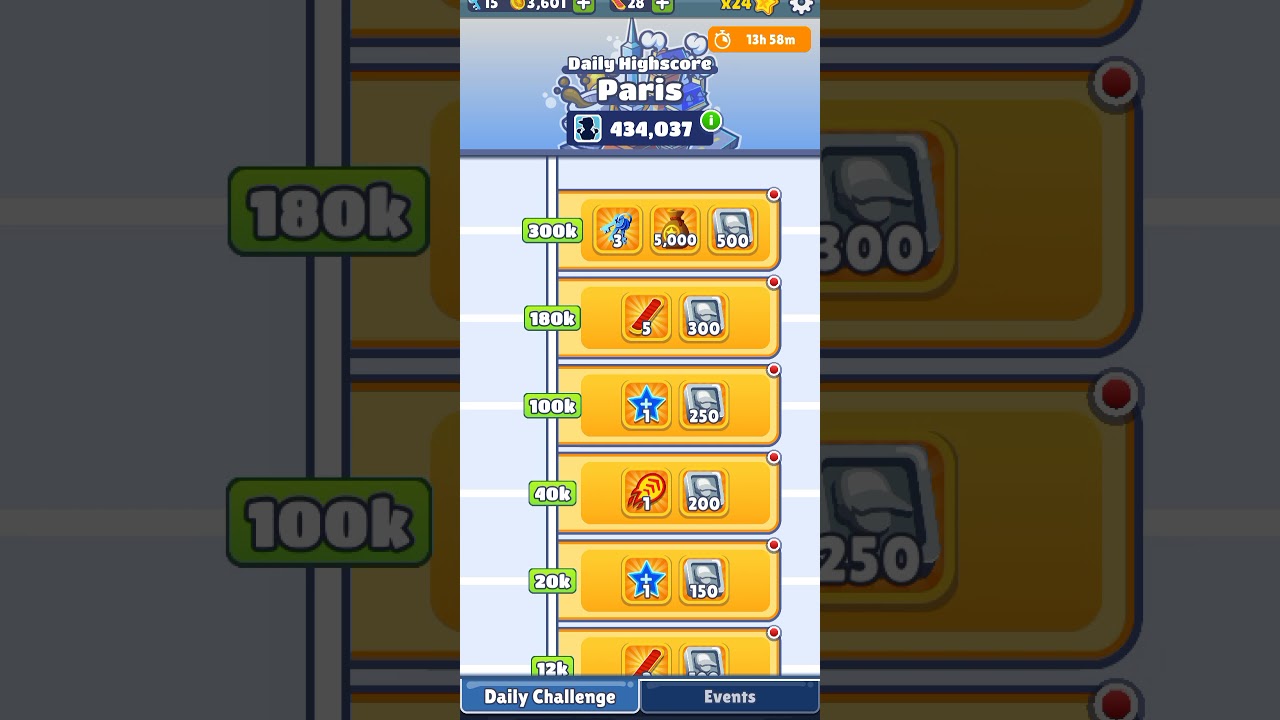 complete full daily challenge in Subway surfers