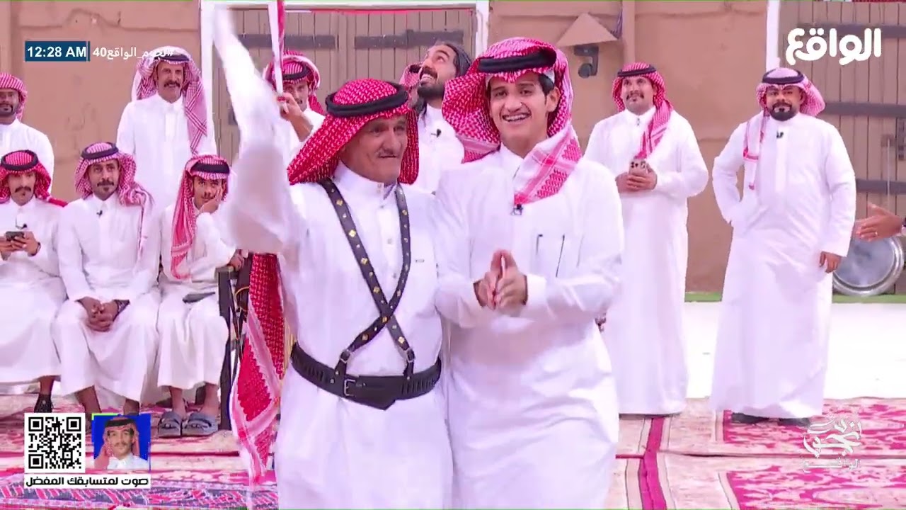 لعب الشباب على ثاني موروث من تبوك الرفيحي ! | ليلة تبوك #نجوم_الواقع40