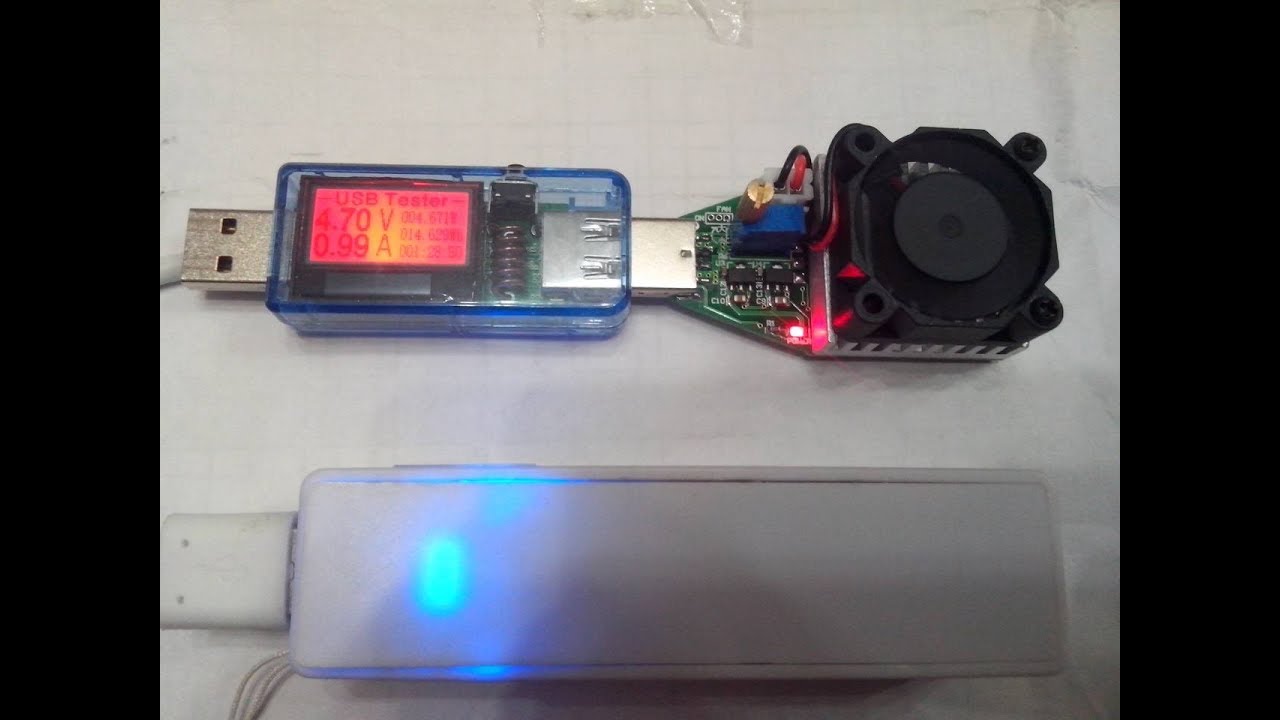Нагрузка USB, не даст Вас обмануть