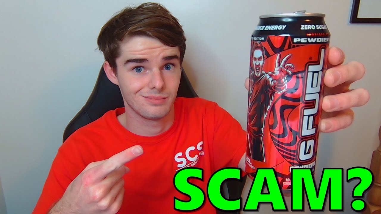 Pewdiepie Flavor G-Fuel Drink Review