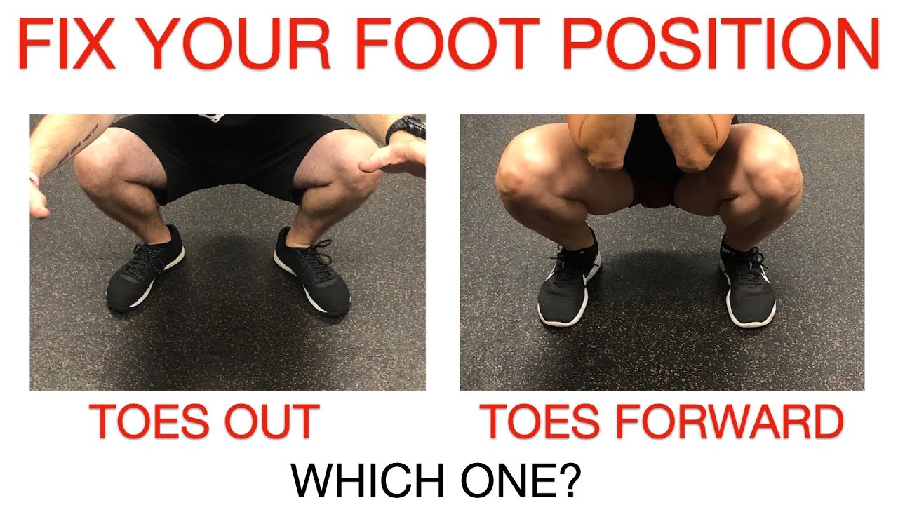 TOES FORWARD OR POINTED OUT IN SQUATTING (WHICH ONE IS RIGHT?)