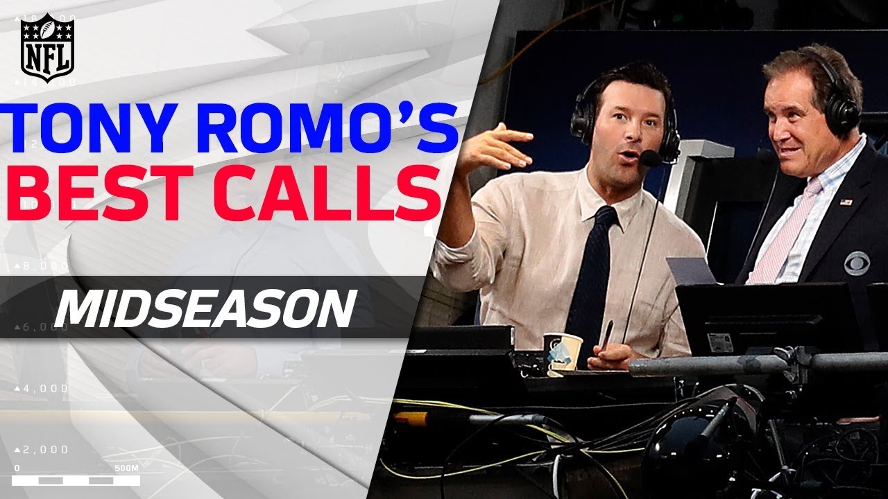 Tony Romo's Best Calls from the First Half of the Season! | NFL Highlights