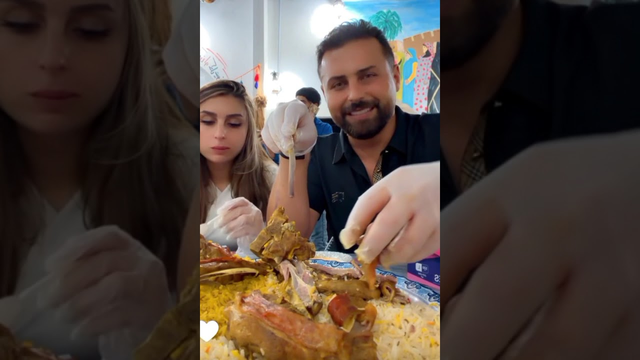 ريتشو وننوش عم يتعشو منسف مع محمد وعوني 🥰🥰