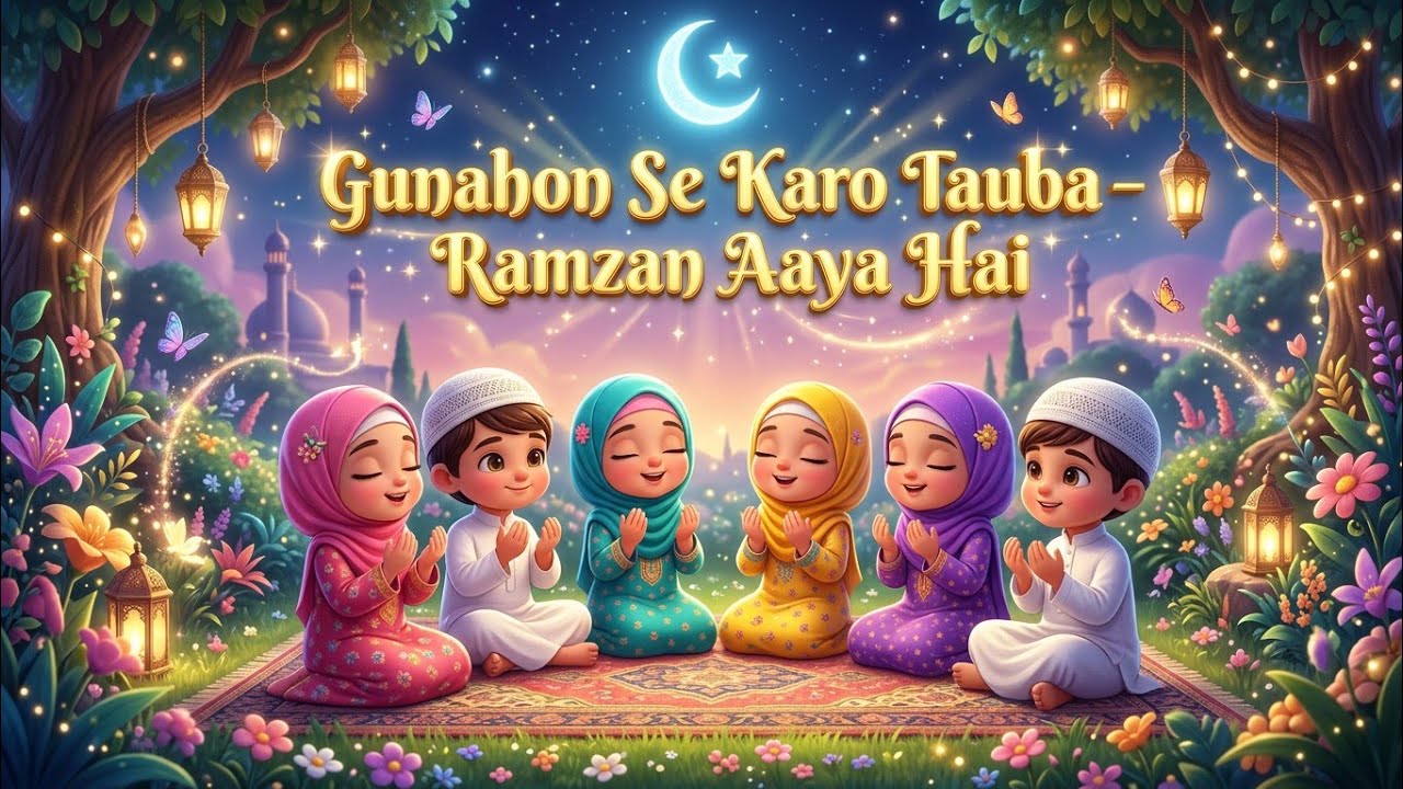 Ramzan Aane Wala Hai 2026,,New Islamic Nazam,, Islamic Lullaby Beautiful Lori 