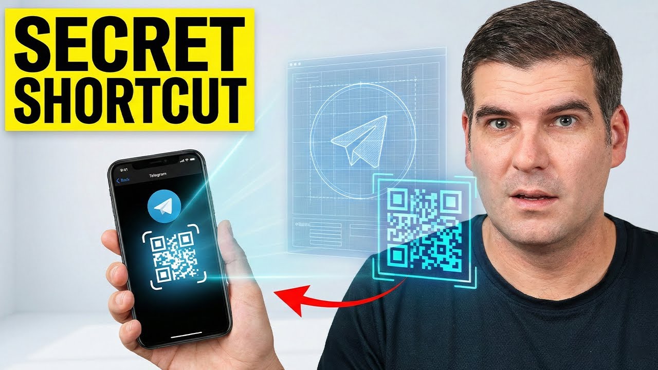 Как найти свой QR-код в Telegram