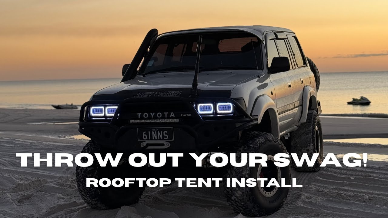 The BEST Camping Modification - Rooftop Tent Install