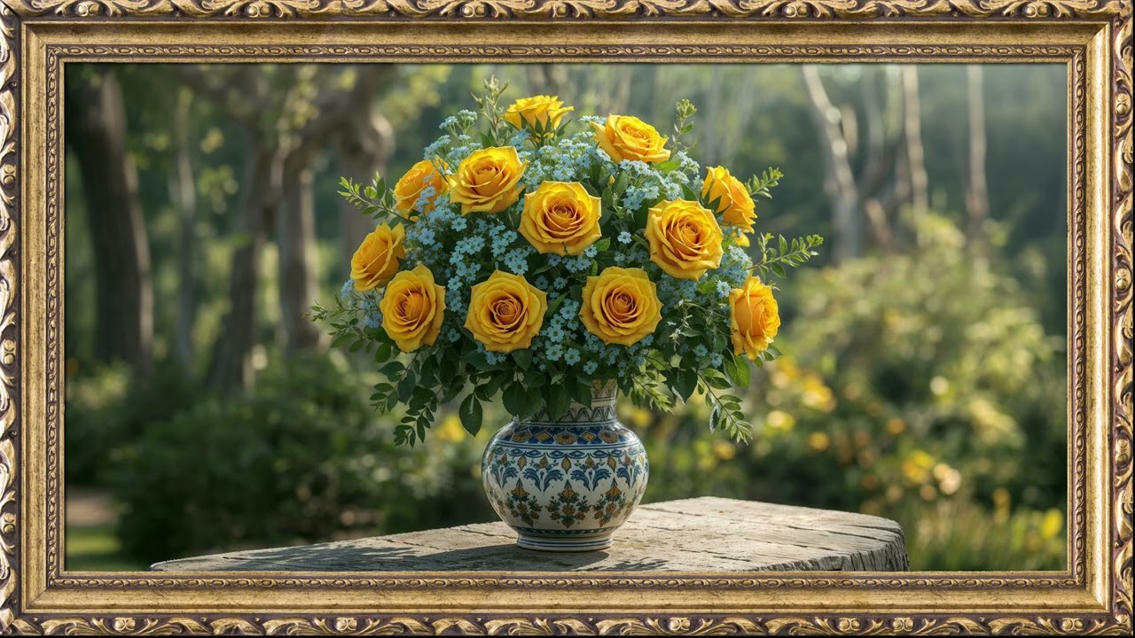 8 Hours of Elegant Framed Art in 4K | Transform Your TV into a Masterpiece | TV Wallpaper