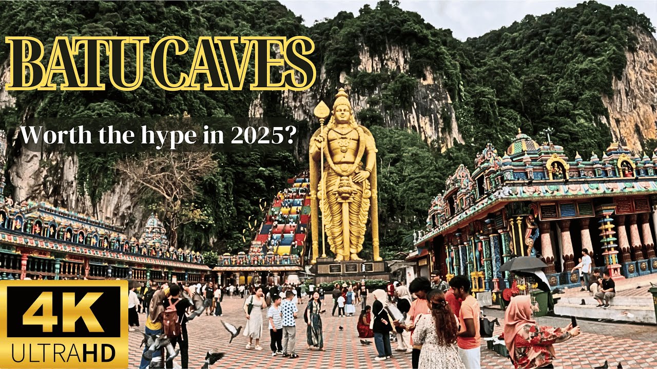 Batu Caves in 2025 🇲🇾 | Honest 4K Walk and Travel Guide