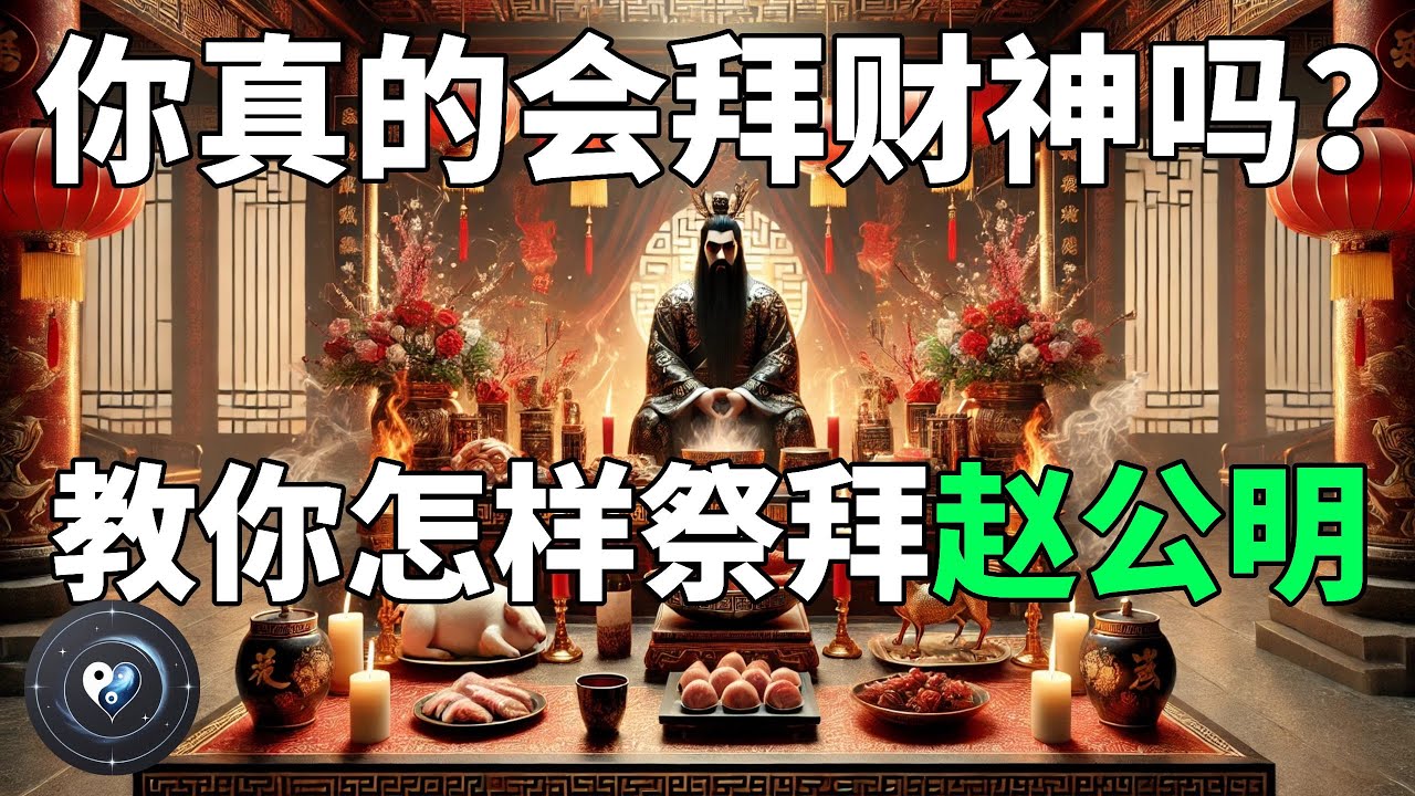五十路財神2 趙公明5｜趙公明祭拜規矩大揭秘！你真的知道如何迎接財神嗎？#趙公明 #財神 #祭拜規矩 #中國文化 #傳統習俗 #財運 #迎財神 #式 #財神咒 #心悅堂 #財富吸引力 #吸引力法則