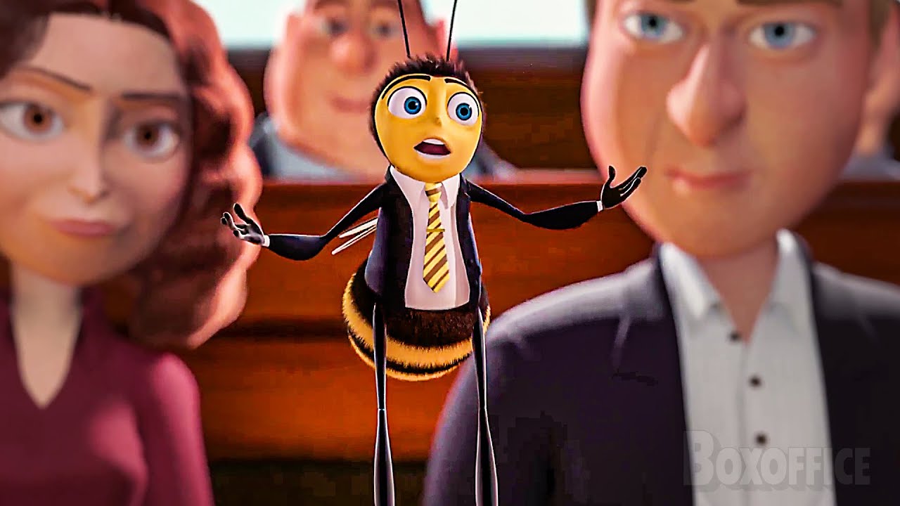 Un'ape in tribunale (ft. Ray Liotta e Sting) | Bee Movie | Clip in Italiano