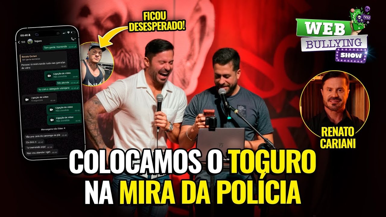 TOGURO: INIMIGO DA POL&Iacute;CIA FEDERAL FT. RENATO CARIANI | #WEBBULLYINGSHOW