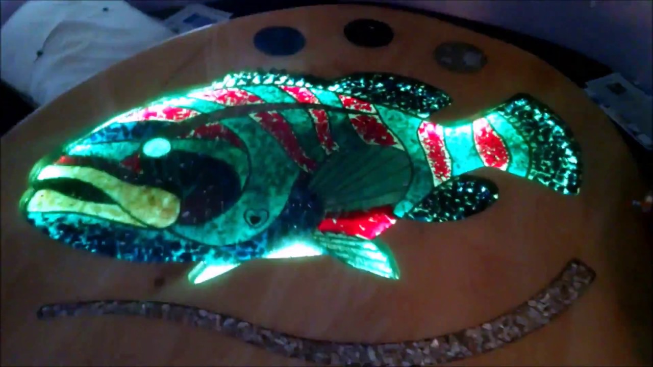 Grouper Table and epoxy Windowsills