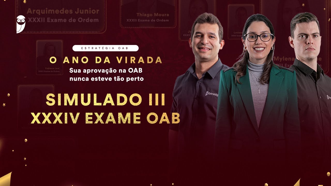 Simulado III - XXXIV Exame OAB