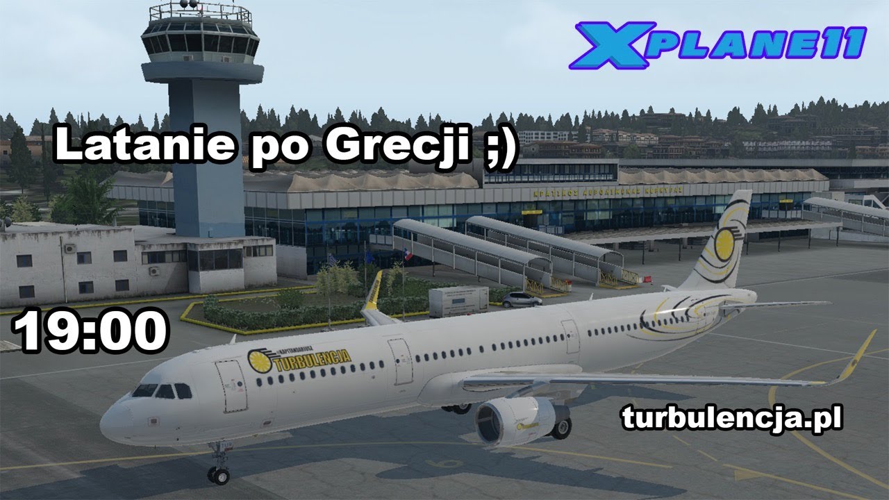 Prawdziwy pilot A321, na symulatorze,  podejścia z widzialnością CFU i przelot CFU HER...