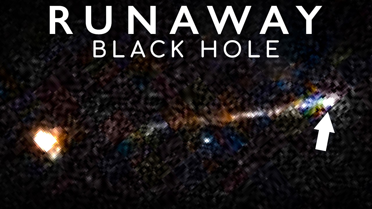 A Supermassive Black Hole Was Thrown Out of Its Galaxy