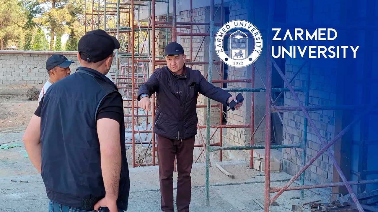 Zarmed universitetining Samarqand kampusi qurilish ishlari qizg'in davom etmoqda