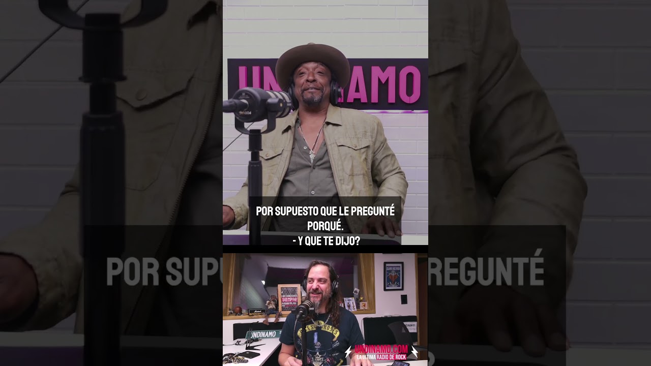 Bernard Fowler bajo la mirada de Keith Richards