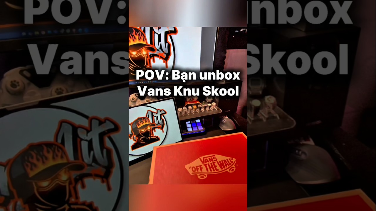 POV: Bạn unbox Vans Knu Skool 