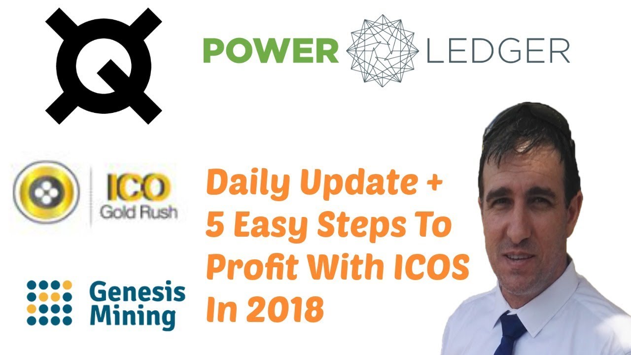 ICO Gold Rush Power Ledger Quantstamp Genesis Mining Update