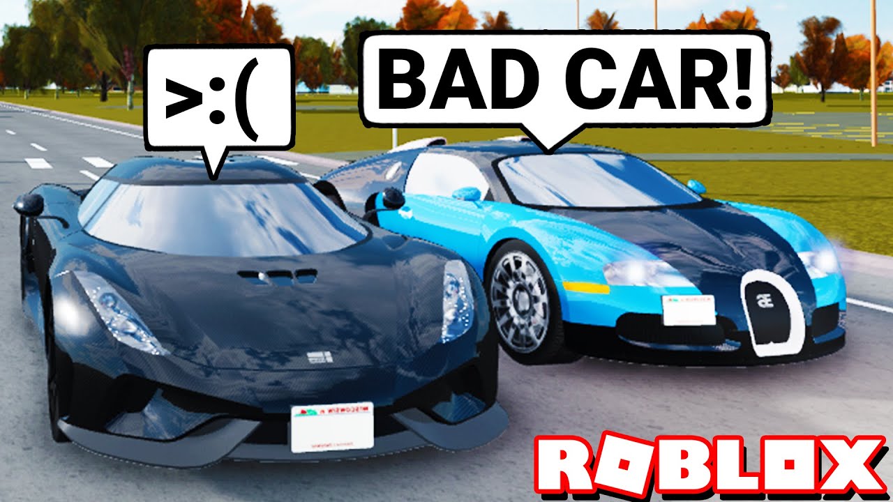 Mean Noob Bugatti Owner Thinks My $2M Hyper Car Sucks! Ends Badly! (Roblox Greenville)