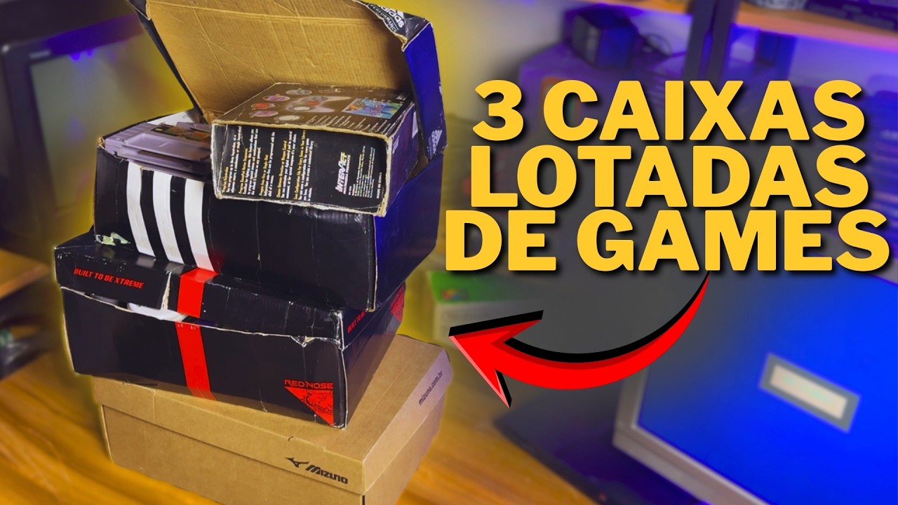 Bora abrir 13KILOS DE GAMES !