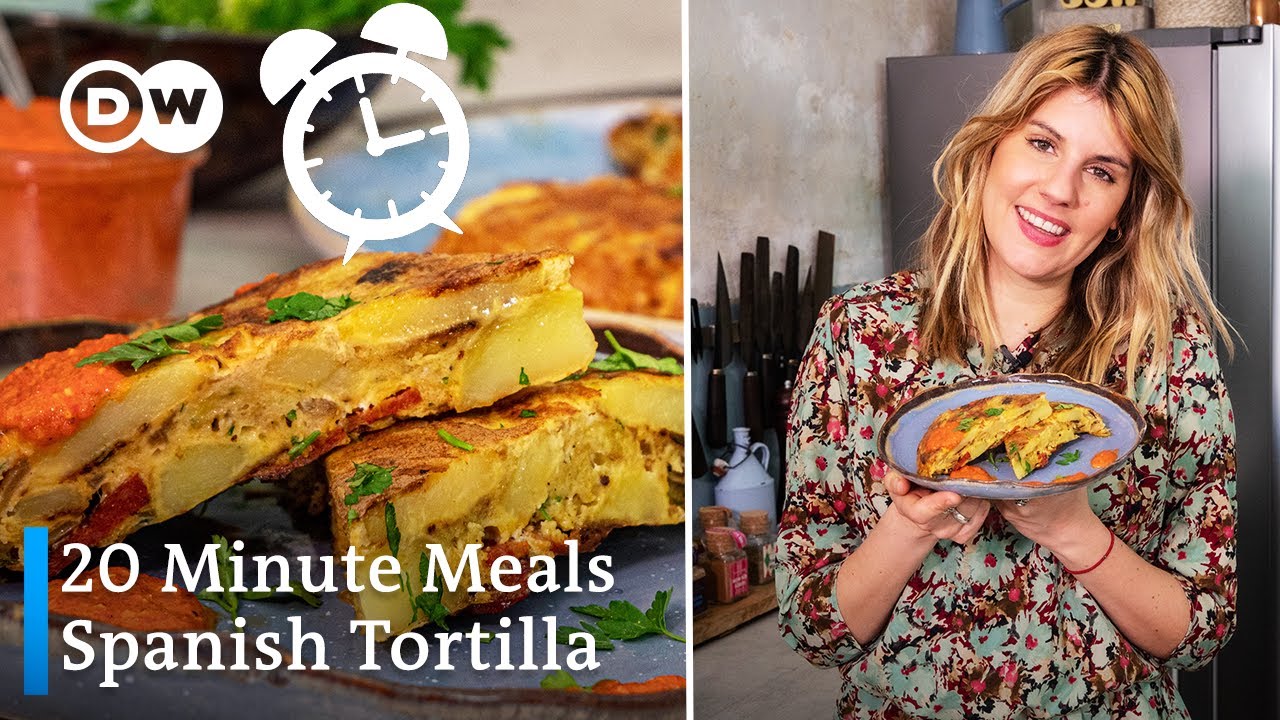 Juicy Spanish Tortilla (Omelette) Recipe In Under 20 Minutes | 20 Minute Meals Ep. 4