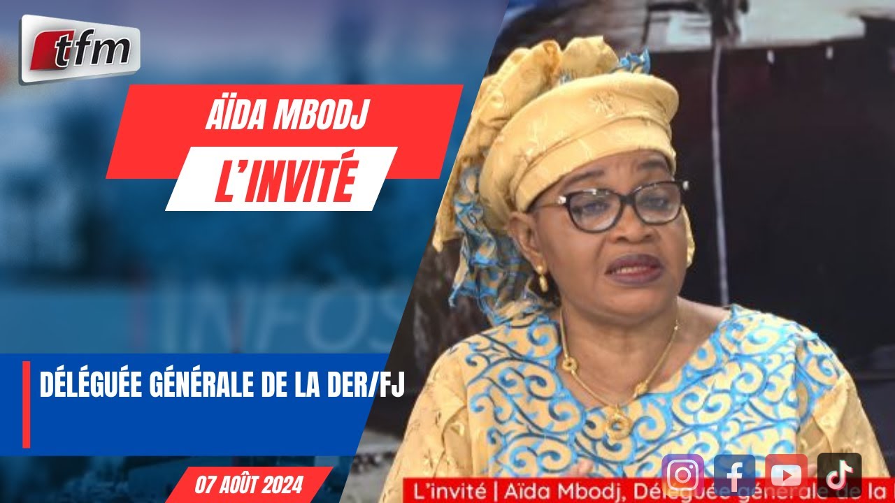 L´invite d´infos matin | Aïda Mbodj, Déléguée générale de la DER/FJ - 07 Août 2024