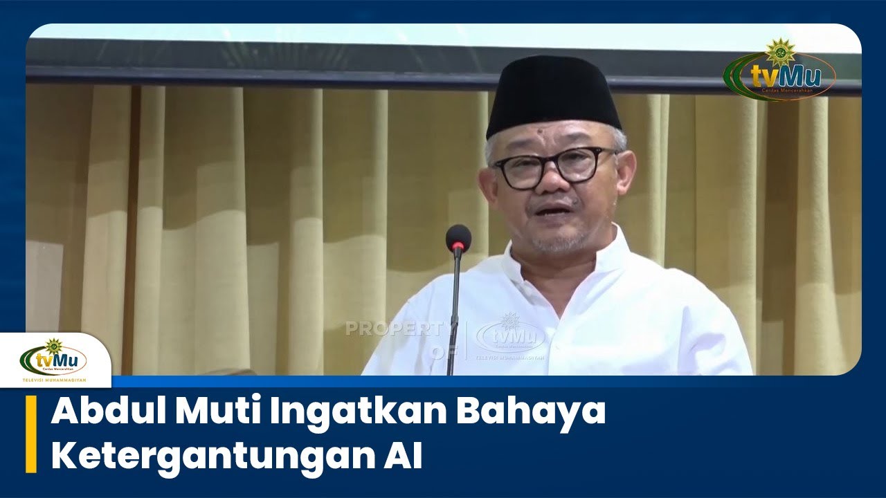 Abdul Muti Ingatkan Bahaya Ketergantungan AI