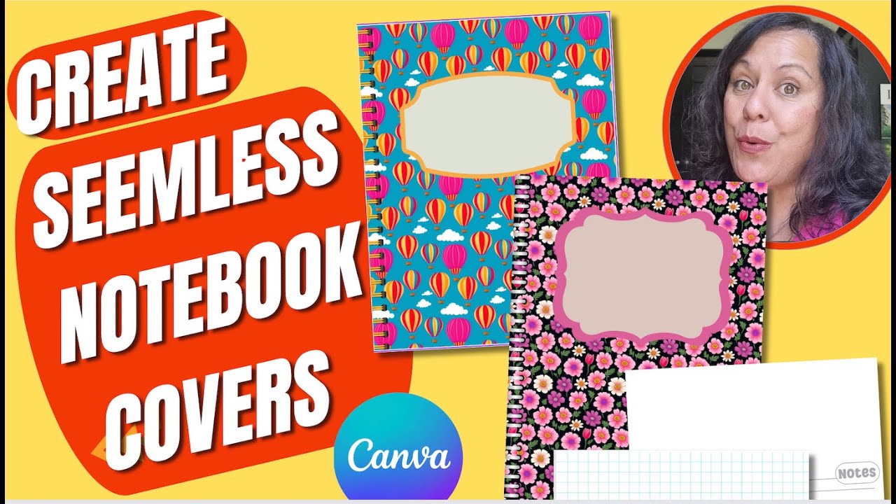 Create Seemless Patterend Covers, and Inners from scratch - Using Canva