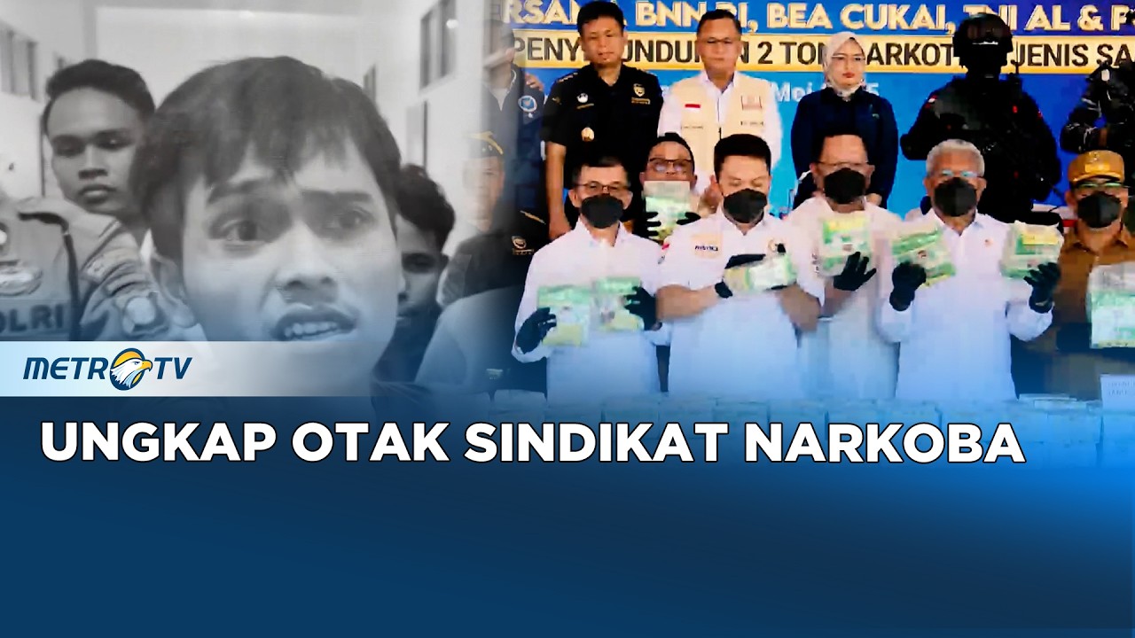 Ungkap Otak Sindikat Narkoba