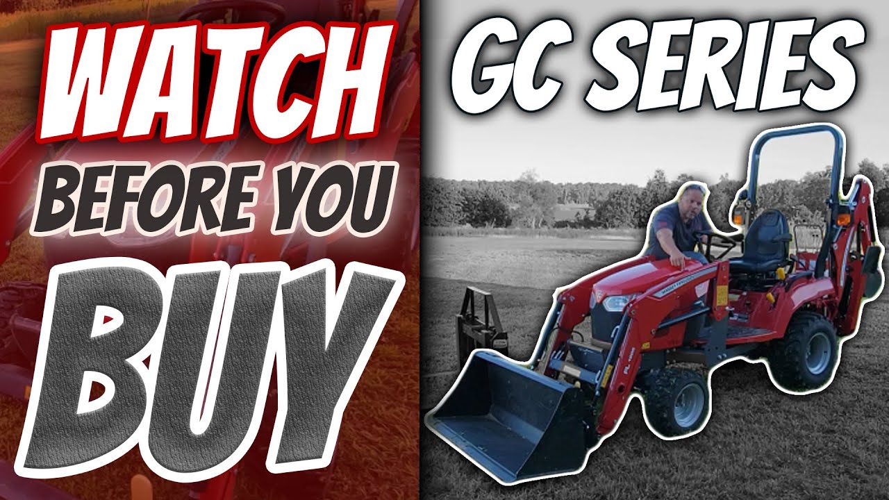 Обзор малогабаритного трактора Massey Ferguson GC1725MB / GC1725M